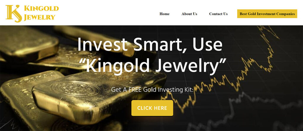 Kingold Jewelry Website